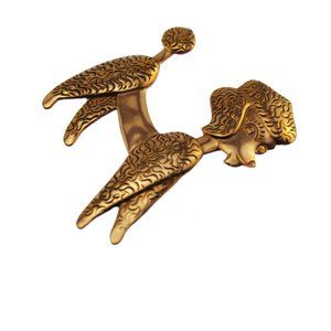 Vintage Jewelry - Vintage Copper Poodle Brooch Vintage Jewelry - Vintage Copper Poodle Brooch